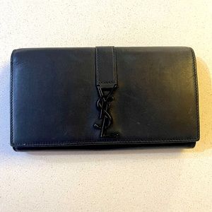 Yves Saint Laurent Black Wallet